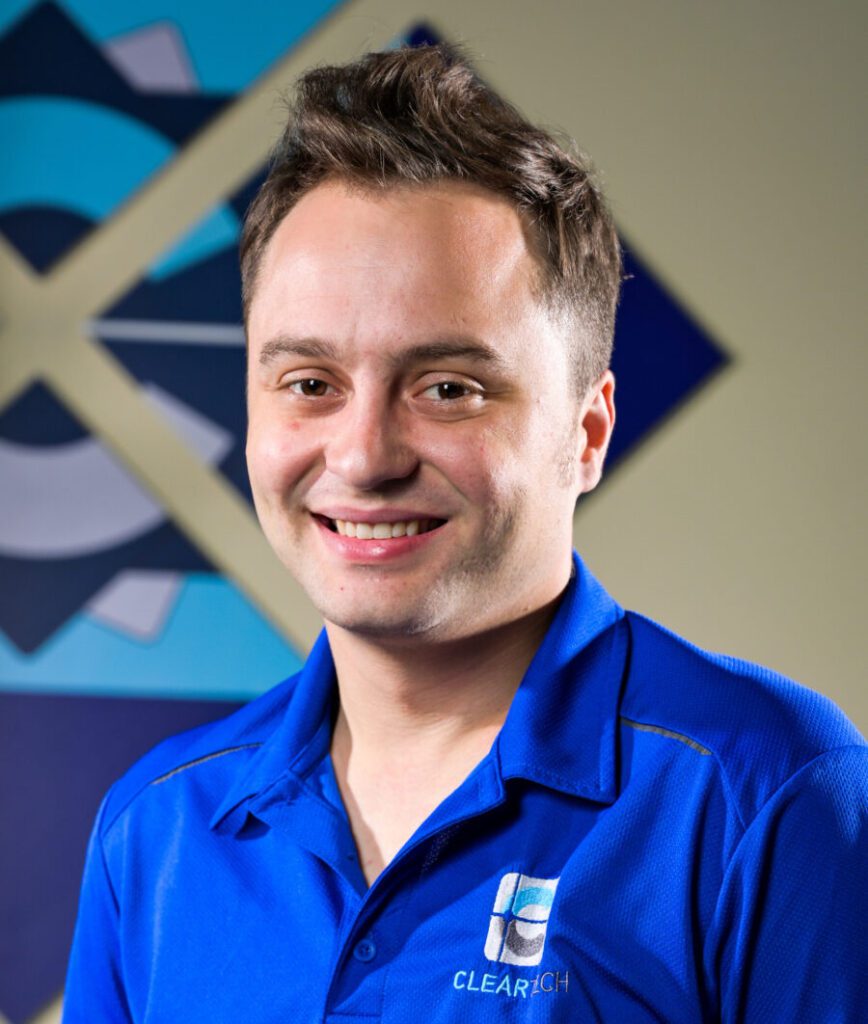 Max Brown, an employee at ClearTech Media.