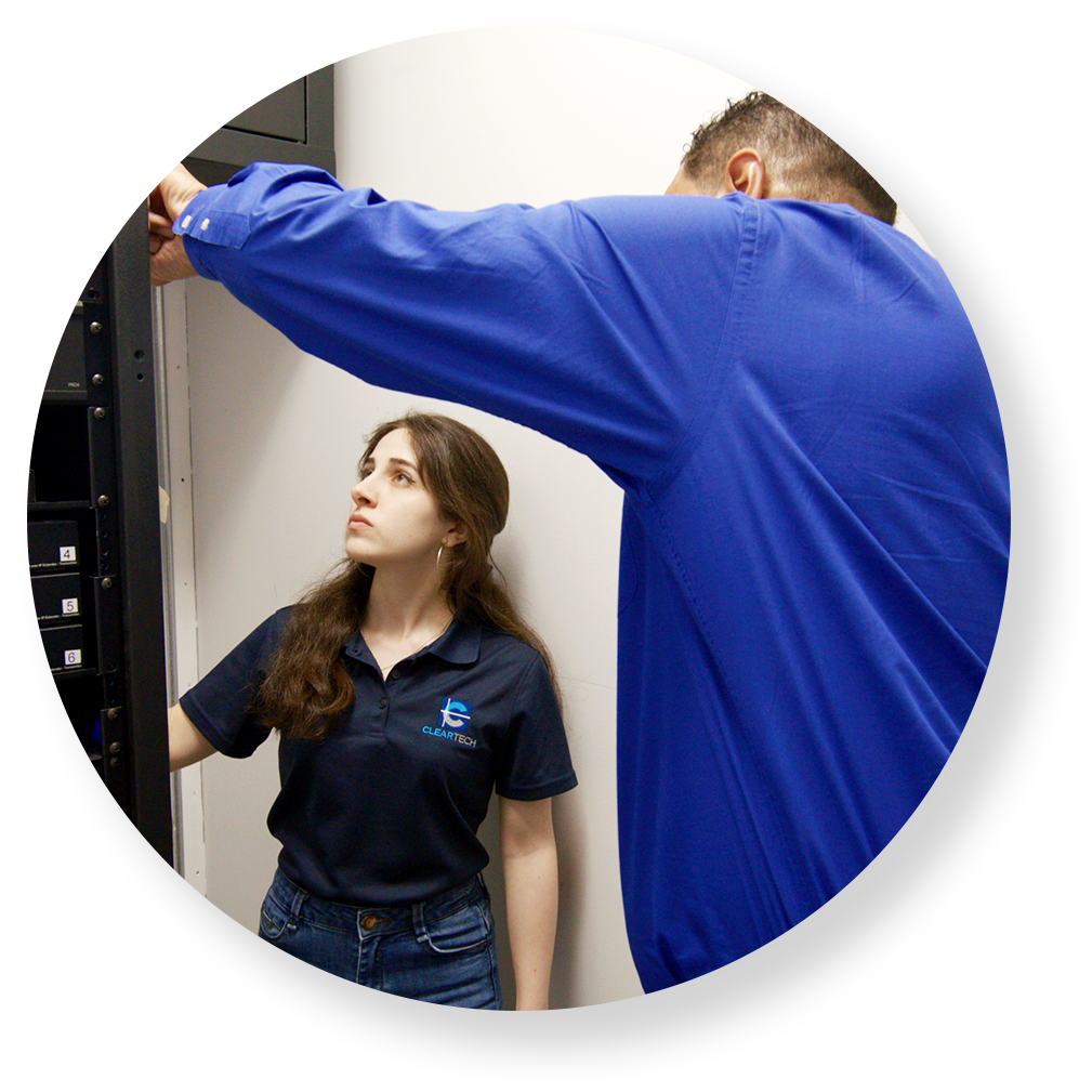 Access any member of the ClearTech team.